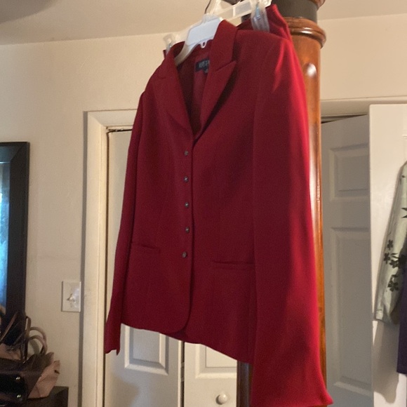 2ocs classic skirt set burgundy - Picture 2 of 8